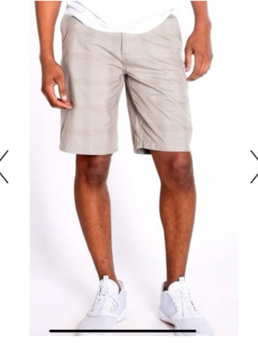 O'Neill Men's Light Khaki Flat Front Shorts